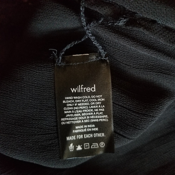 Wilfred by Aritzia Morning Star Skirt - Black - Picture 8 of 12